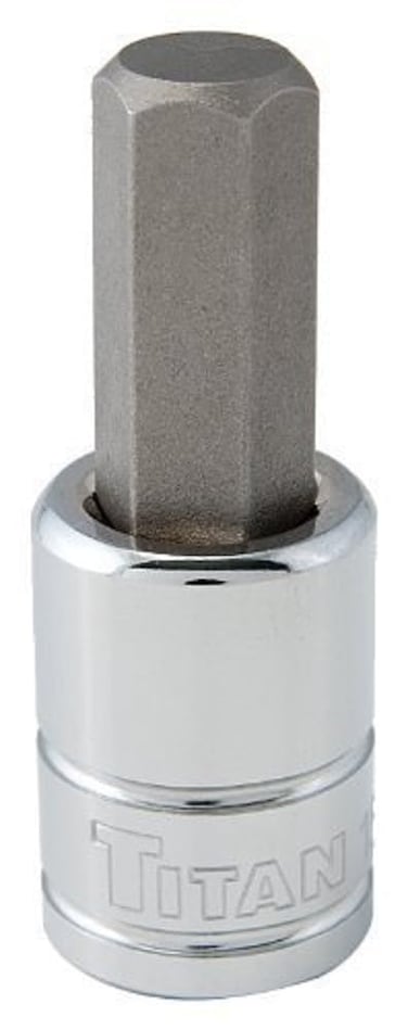 Titan 15610 38Inch Drive x 10mm Hex Bit Socket