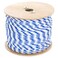 GOLBERG G Twisted Polypropylene Pool Rope  Blue and White  14 Inch x 50 Feet  3 Strand Polypro Cord  Lightweight Utility Rope