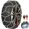 Arbnic 2 Packs Tire Chains Car Anti Slip Snow Chains for SUVTruckCar in Snow Sand Mud and Ice KN130