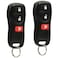 Key Fob Keyless Entry Remote fits Nissan Frontier Armada Murano Pathfinder Quest Sentra Titan Versa Xterra  Infiniti QX4 FX35 FX45 KBRASTU15 Set of 2
