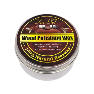 TooGet Wood Seasoning Beewax Furniture Polish  Restoration Care Beeswax Suit for Woods  Furniture Bamboo Wooden Surfaces Wood Polish Protection  7OZ