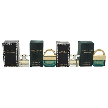Marc Jacobs Daisy Miniatures Collection for Women 4 Pc Mini Gift Set 013oz Daisy Eau So Fresh EDT Splash 013oz Daisy EDT Splash 013oz Perfect EDT Splash 013 Daisy Love EDT Splash