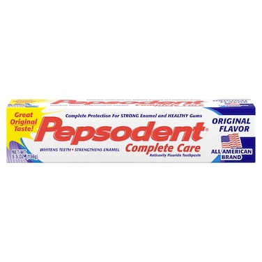 Pepsodent Complete Care Toothpaste Original Flavor 55 oz Pack of 3