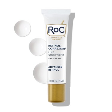 RoC Retinol Correxion AntiAging Eye Cream Treatment for Wrinkles Crows Feet Dark Circles and Puffiness5 fl oz