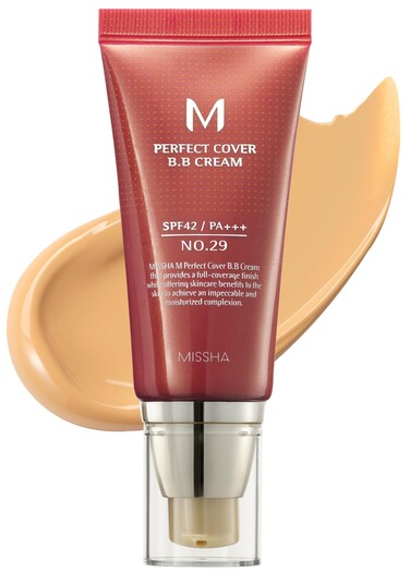 Missha M Perfect Cover Bb Cream Spf42Pa No 29Caramel Beige 50Ml 169 Fl Oz Pack Of 1