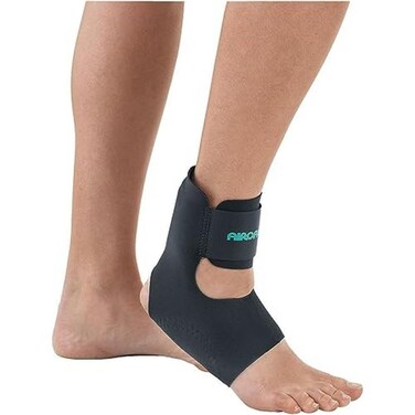 Aircast AirHeel Ankle Support Brace with and Without Stabilizers