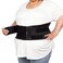 BraceUP Plus Size Back Brace for Woman and Man  3XL to 5XL Extra Large Lower Back Support with Straps and Compressions Herniated Disc Back Pain Relief Abdominal Plus Size Binder 4XL