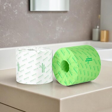 JXDSICH 100 Bamboo Pulp Toilet Paper 3 Ply Sustainable Toilet Tissue 9 Rolls and 350 Sheets Per Roll  Septic Safe  Organic Plastic Free BPA and Chlorine Free