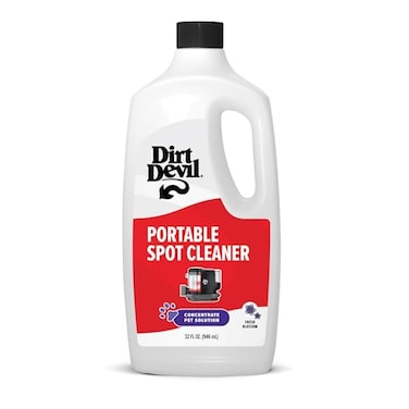 Dirt Devil 32 oz Pet Portable Spot Carpet Cleaner Solution Pet Stain Remover Fresh Blossom Scent White AD31700
