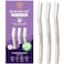 Mom  World ShaveRush Sleek Face Razor 6 in One Made with 80 Wheat Straw Environment Friendly Stainless Steel Blades AntiSlip Precision Shave Pack of 3