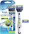 Schick Chic 5flute Hydro 5 Power Select Double Holder with 2 spare blades Spare blades 1 preinstalled on the body