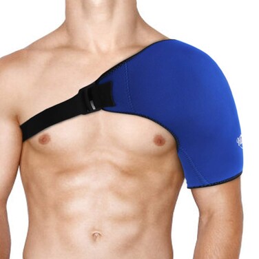 Hilph Shoulder Ice Pack Rotator Cuff Cold Therapy Reusable Ice Pack for Shoulder Injuries Shoulder Ice Pack Wrap Cold Therapy for Bursitis Swelling Recovery after Surgery