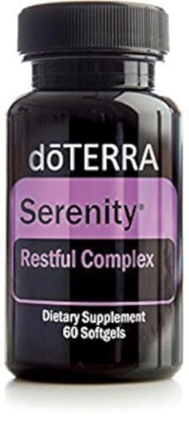 DoTerra  Serenity Softgels Essential Oil Restful Complex  60 Softgels