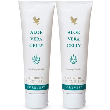 Forever Living Products Aloe Vera Gelly 100 Stabilized Aloe Vera Gel 2 Pack4 fl oz