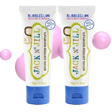 Jack N Jill Toothpaste BUBBLEGUM 50 gm