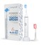 SPARX Electric Toothbrush for Teeth Whitening Gum Care  Polishing Light Therapy Technology for Whiter Teeth  Healthy Gums Rechargeable White