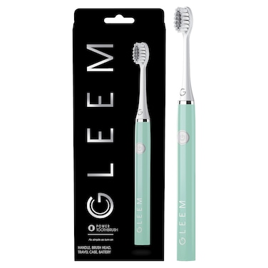 Gleem Electric Toothbrush Battery Powered Soft Bristles Mint