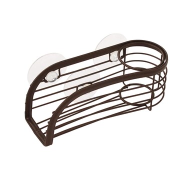 Spectrum Diversified Ashley Sponge  Brush Holder Bronze