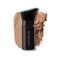 LAURA GELLER NEW YORK Retractable Black Kabuki Brush for Liquid Cream and Powder Face Makeup With Aluminum Handle