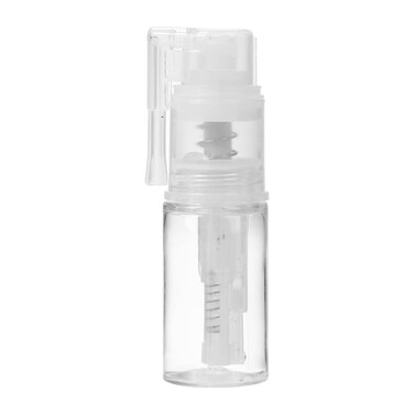 LNYMZD 14ml Transparent Powder Spray BottleRefillable Hair Fiber Applicator Empty Powder Cosmetics BottlesGlitter Spray Bottle Refillable Cosmetic Spray Bottles for Craft Refillable Containers