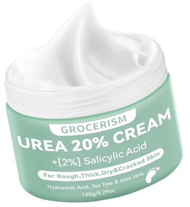 Urea Cream 20 Percent Plus 2 Salicylic Acid 529 oz with Moisturizing Socks  Callus Remover Foot Cream Hand Cream for Dry ed Heels Feet Hands Knees Elbows and Deep Moisturizes Soften Callus