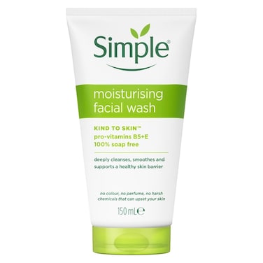 Simple Moist Foam Face Wash 150 ml single unit