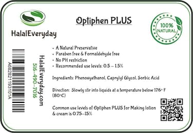 SaaQin Optiphen Plus  Optiphen  Water Soluble and Very Gentle Preservative 4 Oz