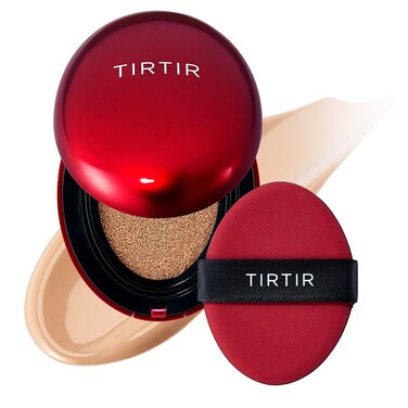 TIRTIR Mask Fit Red Cushion Foundation  Japans No1 Choice for Glass skin LongLasting Lightweight Buildable Coverage SemiMatte 25N Mocha 063 Fl Oz Pack of 1
