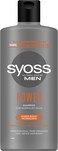 Syoss Shampoo Men Power 440 ml Strengthening Mens Shampoo with Caffeine  Power Boost Technology Stimulates the Hair Roots Hair Shampoo for Normal Hair