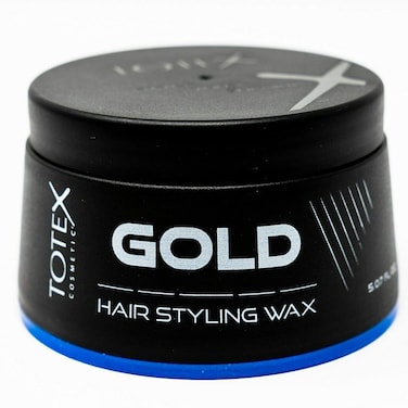 TOTEX  Gold Hair Styling Wax 150 ml  24 Hour Effect Matte and Natural Look  Maximum Control  for Professionals 150 ml