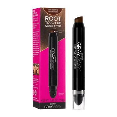 EVERPRO Gray Away Root Touchup Quick Stick Light Brown 01 Oz