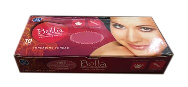 5 x Bella Eyebrow Thread By Coats 40m per Roll