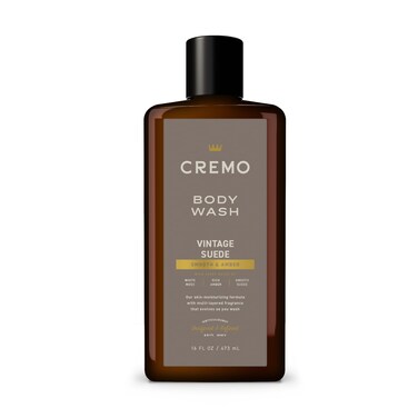 Cremo RichLathering Vintage Suede Body Wash A Vintage Suede with Notes of White Moss and Rich Amber 16 Fl Oz