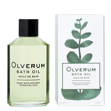 OLVERUM  Natural Bath Oil  Vegan CrueltyFree Revitalizing Clean Beauty Bath Oil 85 fl oz  250 ml