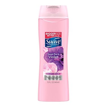 Suave Essentials Body Wash Sweet Pea and Violet 15 oz