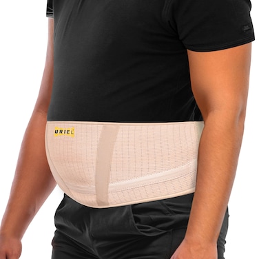 URIEL Abdominal Belt for Hanging Belly  Abdominal Binder for Postsurgery Men Women Belly Binder Belly Support Band Waist Binder After Tummy Tuck Surgery Obese Belly Support Abdominal Wrap XL