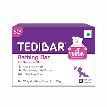 TEDIBAR Curatio Baby Bathing Bar 75gm
