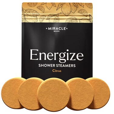 Miracle Made Aromatherapy Shower Steamers  15 Essential Oil Shower Tablets  Stress Relief Presents for Women  Men  Scented Shower Steamers for Sinus Relief Eucalyptus  Mint Sinus Shower Steamers