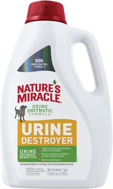 Natures Miracle P98148 Dog Urine Destroyer White 128 oz