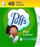 Puffs Plus Lotion Facial Tissue 1 Cube Box 48 Tissues Per Box