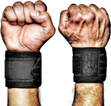 MANIMAL Wrist Wraps for Weightlifting  Professional Wrist Straps for Men and Women  Strength Training Bodybuilding Powerlifting Cross Fit  Eliminate Wrist Pain with Durable Support Since 2010