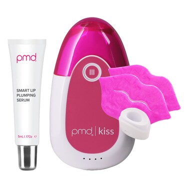 PMD Kiss Lip Plumping System  Smart AntiAging Lip Plumping Treatment  Pulsating Vacuum Technology for Fuller More Youthful Lips