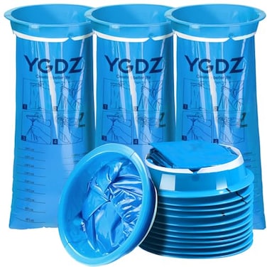 YGDZ Emesis Bags 1000ml Blue Pack of 15