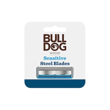 Bulldog Skincare  Sensitive Bamboo Razor Blades for Men Pack of 4