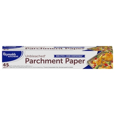 Reynolds Kitchens Unbleached Parchment Paper Roll 45 Square Feet