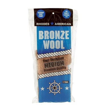 Homax  33873123019 Medium Grade Bronze Wool 3 pad