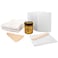 ODIES Oil Starter Kit Oil 9 Ounce Jar  10 NonWoven White Applicator Pads  2 Terry Cloth Buffing Towels and 10 Wooden Stirring Sticks
