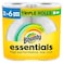 Bounty Essentials SelectASize Paper Towels 2 Triple Rolls White 162 Sheets Per Roll