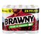 BRAWNY TEARASQUARE PAPER TOWELS 6 DOUBLE ROLLS
