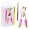 Forever 21 Eyelash Curler  Tweezer Set  2pc Lash Kit wPrecision Lash Curler  Lash Tweezers for Eyelash Strips  False Eyelash Applicator Tool Kit